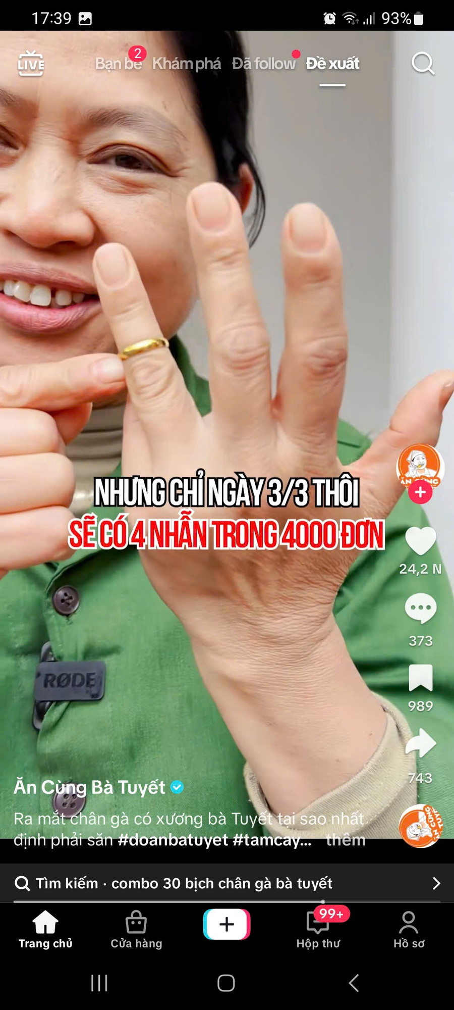 Dù doanh thu báo lỗ, nhưng Bà Tuyết quảng cáo sản phẩm và tặng thêm vàng (?). z6734195813728-23a382c8b160fba524dc773fced14a97.jpg