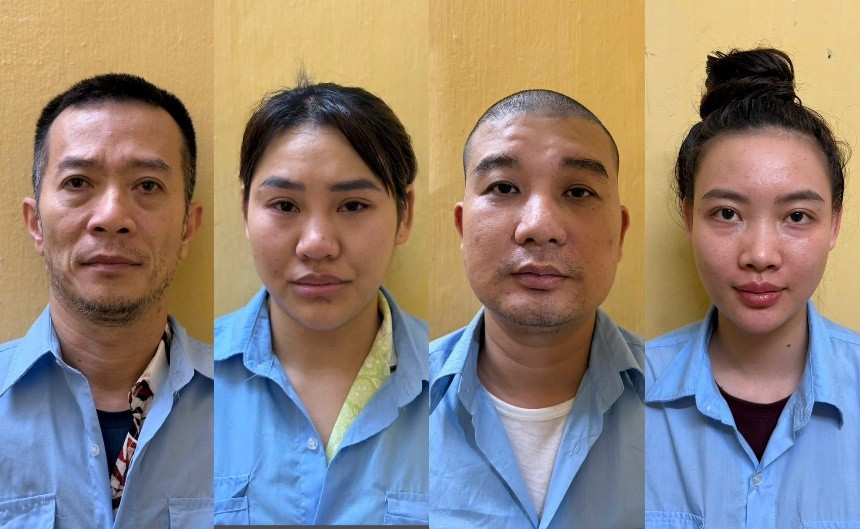 Các đối tượng điều hành hoạt động quán Karaoke Monaza.