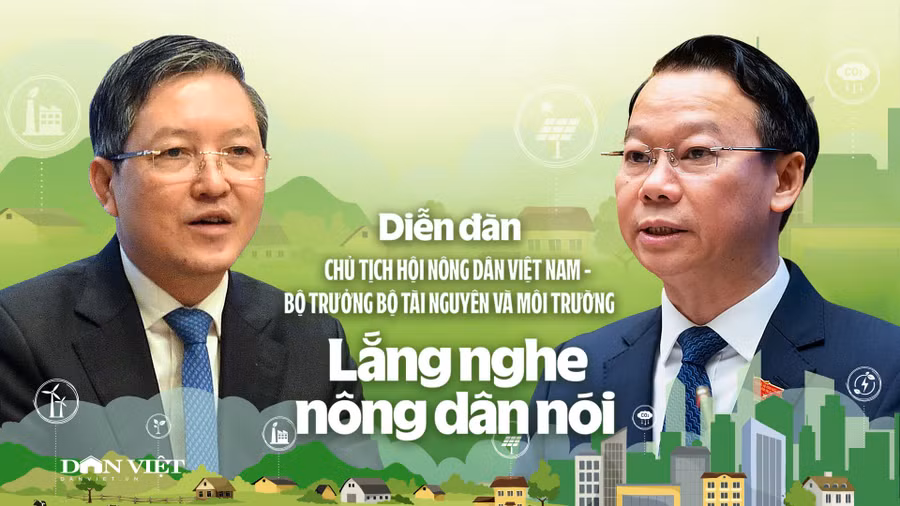 Trao đổi cởi mở, thẳng thắn tại diễn đàn ‘Lắng nghe nông dân nói'