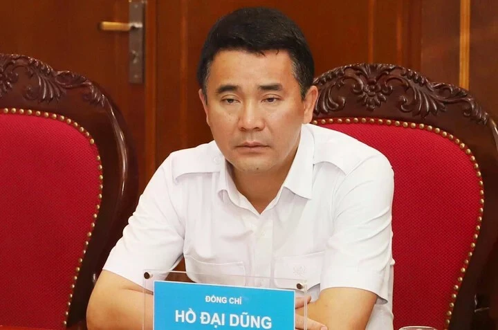 Ông Hồ Đại Dũng khi chưa bị khởi tố. Ảnh: TG