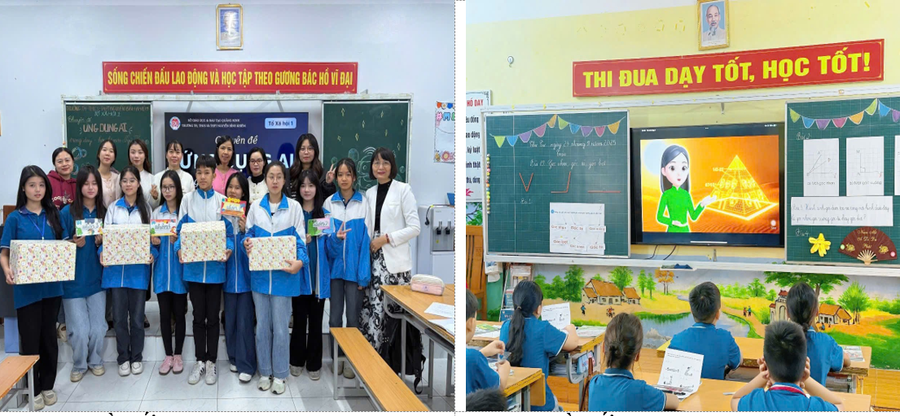 Trường Nguyễn Bỉnh Khiêm tổ chức nhiều chuyên đề nâng cao chất lượng dạy và học.