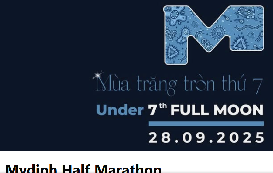 Giải chạy Mỹ Đình Half Marathon 2025.