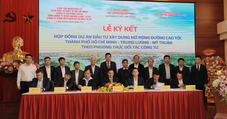 Dự án cao tốc TPHCM - Trung Lương - Mỹ Thuận có tổng mức đầu tư hơn 36.000 tỷ đồng.