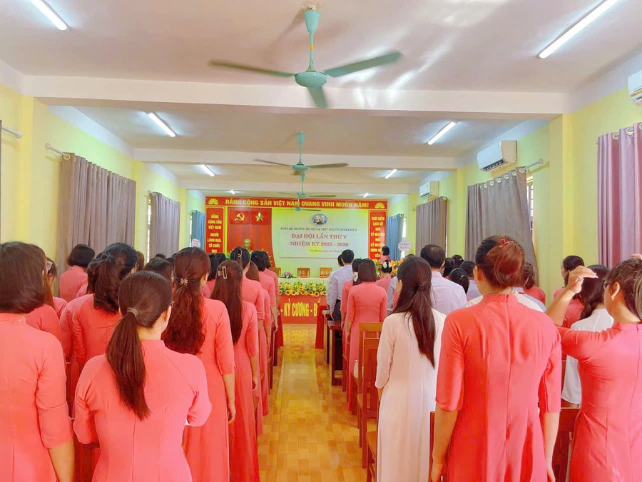 ទស្សនៈទូទៅនៃមហាសន្និបាត ព័ត៌មានបន្ថែម ង្វៀន ប៊ិញ ឃីម សម្រាប់ឆ្នាំ ២០២៥-២០៣០។ 1.jpg