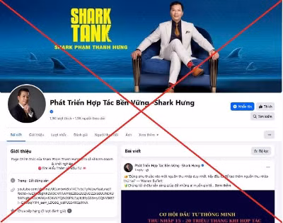 Ảnh: Cảnh báo lừa đảo kêu gọi đầu tư qua mạng.