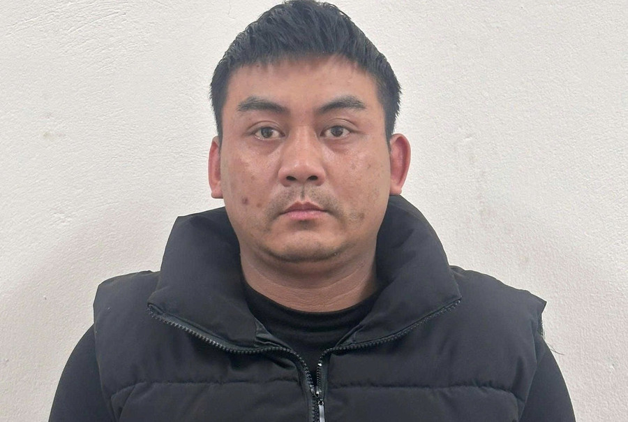 Phan Văn Minh tại cơ quan công an. (Ảnh: CABN).