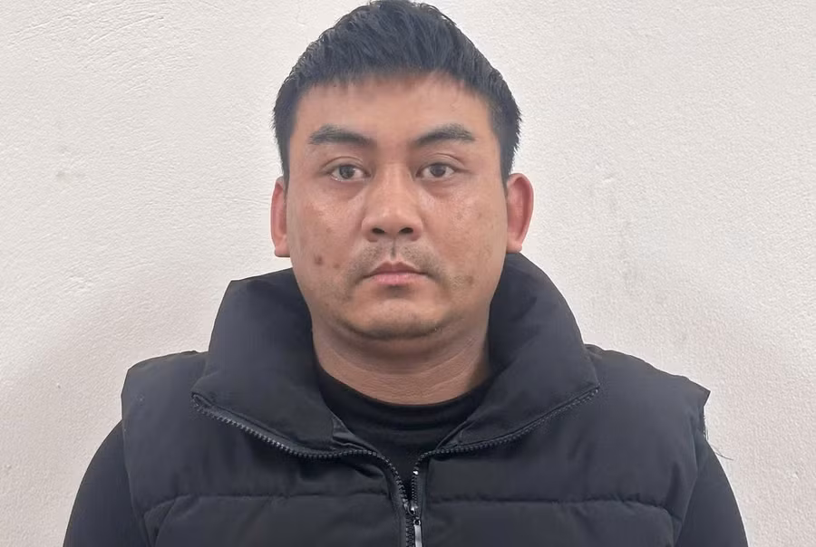 Phan Văn Minh tại cơ quan công an. (Ảnh: CABN).