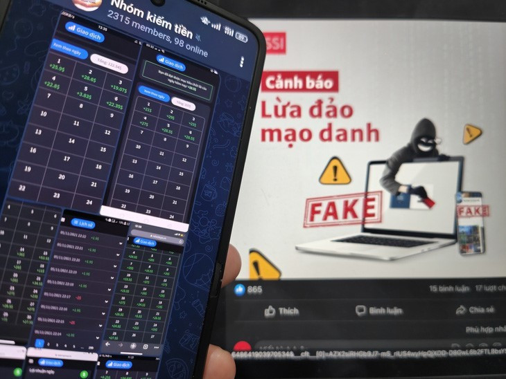 Nhiều người bị lừa hàng chục tỷ đồng khi tham gia đầu tư vào chứng khoán qua ứng dụng NEEX. canh-bao-lua-dao.jpg