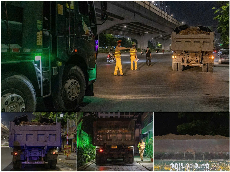 CATP Hà Nội tăng cường tuần tra, kiểm soát và xử lý kịp thời vi phạm quá trọng tải. csgt.png