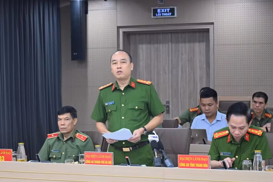 Đại tá Nguyễn Đức Long, Phó Giám đốc Công an TP Hà Nội.