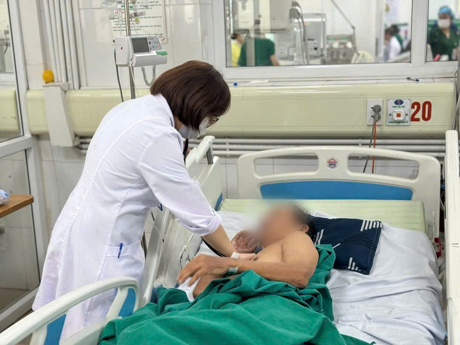 Bệnh viện Bệnh Nhiệt đới Trung ương đã cứu sống bệnh nhân viêm màng não do nấm. z6608884200072-7e8104f001dea488e7ec0f10b0781637.jpg