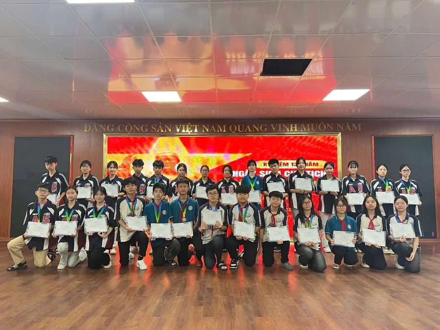 Tuổi trẻ Trường Nguyễn Bỉnh Khiêm lan tỏa tinh thần Chủ tịch Hồ Chí Minh