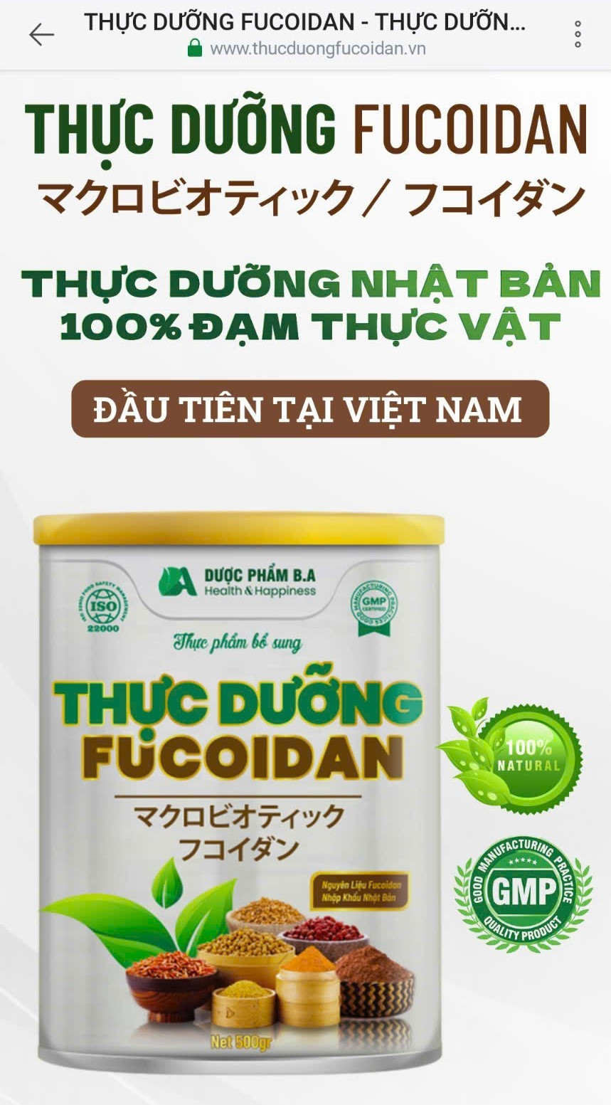 Thực phẩm bổ sung Fucoidan được quảng cáo rầm rộ và phân phối tại nhiều kênh bán hàng. z6616605973346-8ac04ba39ca789ebff3ed16af4d9b20f.jpg