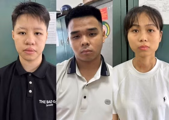 Nhóm đối tượng cướp tài sản.