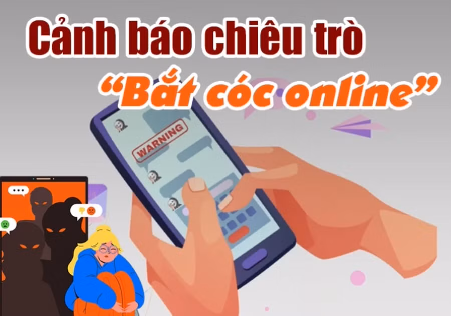 Ảnh: Cảnh báo chiêu trò bắt cóc đòi tiền chuộc.