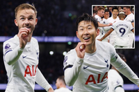 Son Heung-min ghi tuyệt phẩm khiến hai hậu vệ Fulham lao vào nhau