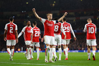 Chùm ảnh: Arsenal 'vùi dập' PSV sau 6 năm trở lại Champions League 