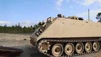 Xuất hiện xe APC M113 không người lái ở Rafah
