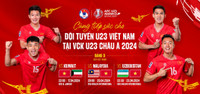 Chùm ảnh: U23 Việt Nam hứng khởi trong ngày đầu tiên tại Qatar 