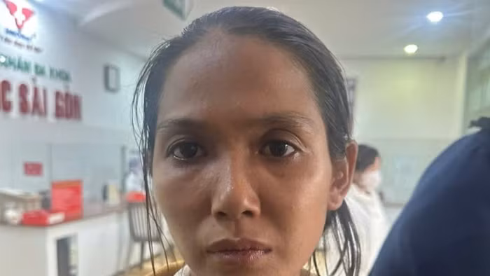 Nguyễn Thị Thanh Trúc cùng người tình nhiều lần bạo hành bé gái 2 tuổi là con ruột mình. (Ảnh: Công an TPHCM).