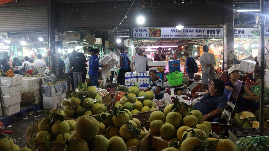 Chợ đầu mối nông sản Thủ Đức, một trong những nơi cung cấp rau, củ, quả lớn nhất TP Chợ đầu mối nông sản Thủ Đức, một trong những nơi cung cấp rau, củ, quả lớn nhất TP