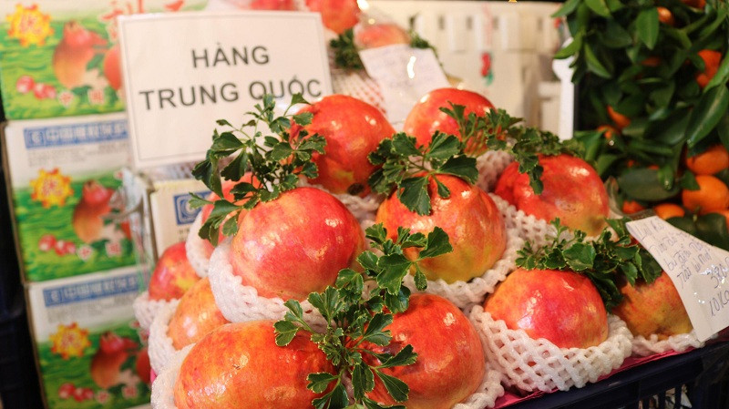 Các nông sản bày bán tại các sạp có nguồn gốc, xuất xứ rõ ràng Các nông sản bày bán tại các sạp có nguồn gốc, xuất xứ rõ ràng