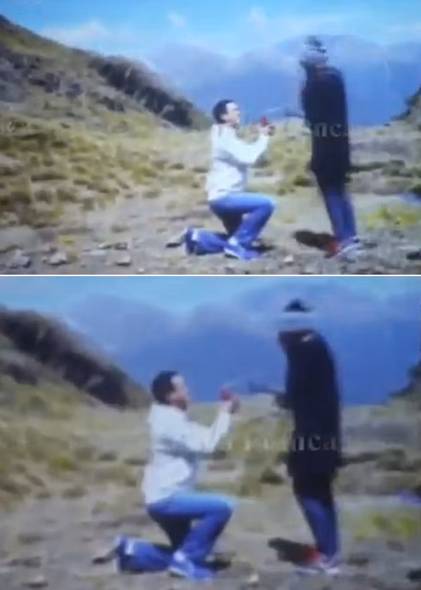 Đó là vào thời điểm cặp đôi đi du lịch đến New Zealand, tại một ngọn núi ở đây, Louis Nguyễn đã quỳ gối mở chiếc hộp đựng nhẫn và ngỏ lời với Tăng Thanh Hà. Nữ diễn viên xúc động trước lời cầu hôn và hạnh phúc nhận chiếc nhẫn từ tay bạn trai. Đó là vào thời điểm cặp đôi đi du lịch đến New Zealand, tại một ngọn núi ở đây, Louis Nguyễn đã quỳ gối mở chiếc hộp đựng nhẫn và ngỏ lời với Tăng Thanh Hà. Nữ diễn viên xúc động trước lời cầu hôn và hạnh phúc nhận chiếc nhẫn từ tay bạn trai.