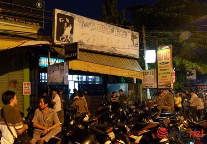 Quán bi-da nơi nạn nhân bị sát hại Quán bi-da nơi nạn nhân bị sát hại