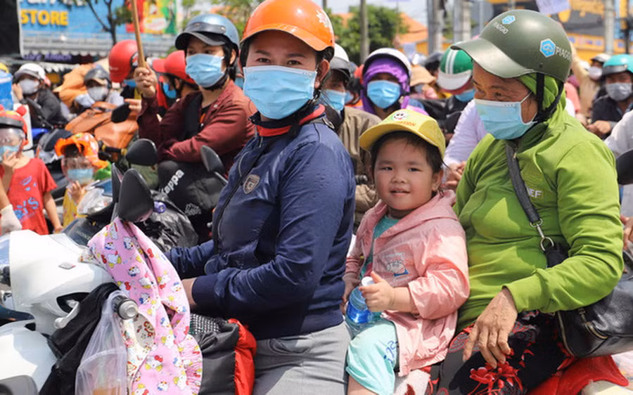 Việc tiếp cận dịch vụ giáo dục của con em lao động di cư còn hạn chế. Ảnh minh họa: ITN