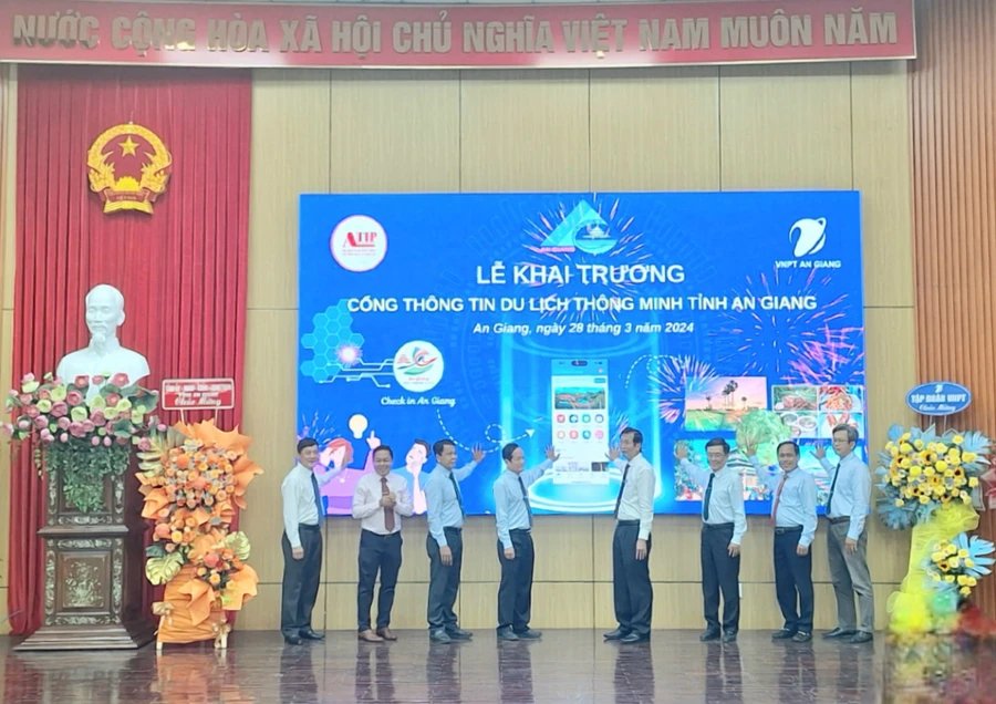 An Giang ra mắt Cổng thông tin du lịch thông minh.