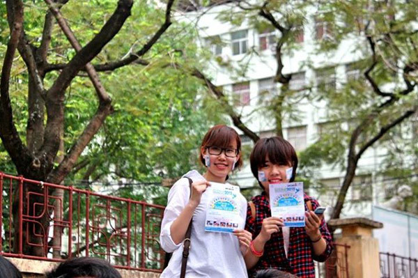 Giới trẻ Hà thành hát du ca tình nguyện ảnh 7 Giới trẻ Hà thành hát du ca tình nguyện