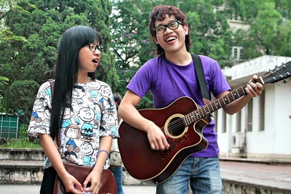 Giới trẻ Hà thành hát du ca tình nguyện ảnh 4 Giới trẻ Hà thành hát du ca tình nguyện