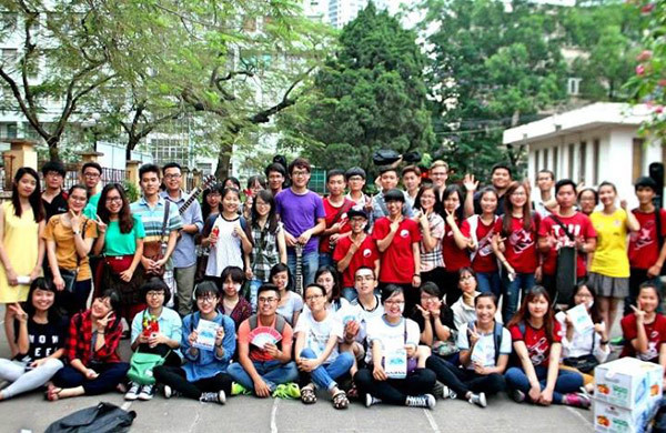 Giới trẻ Hà thành hát du ca tình nguyện ảnh 8 Giới trẻ Hà thành hát du ca tình nguyện