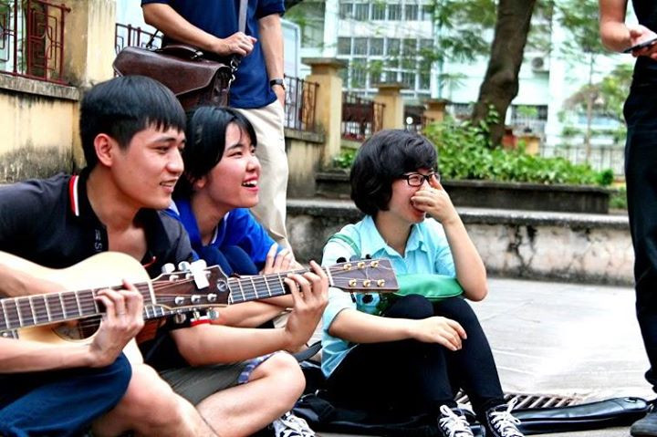 Giới trẻ Hà thành hát du ca tình nguyện ảnh 5 Giới trẻ Hà thành hát du ca tình nguyện