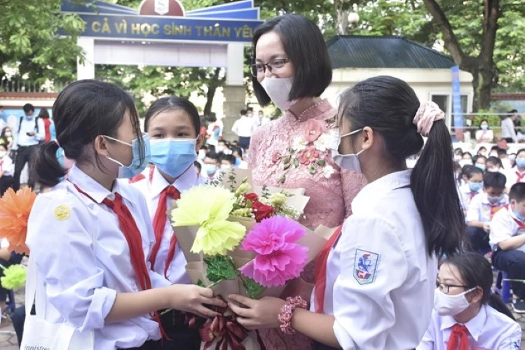 Tâm thế ngày khai giảng trong tình hình dịch bệnh đã được các trường học chuẩn bị.