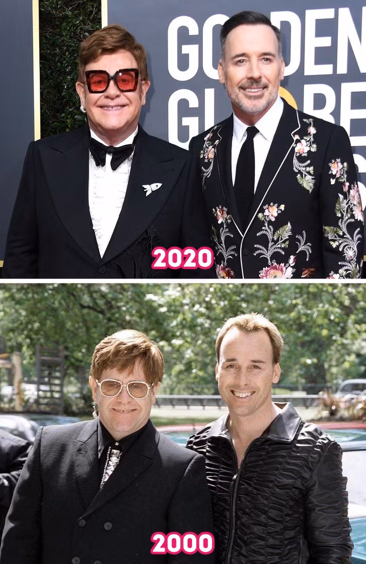 Elton John và David Furnish.