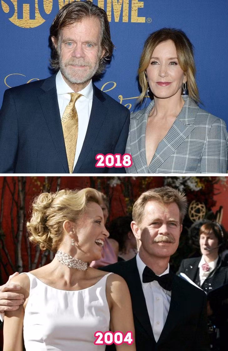 William H. Macy và Felicity Huffman.