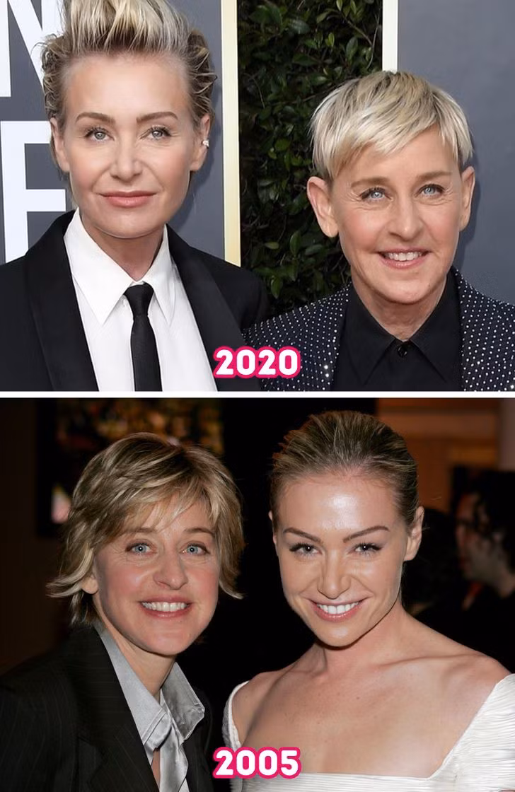 Ellen DeGeneres và Portia de Rossi.