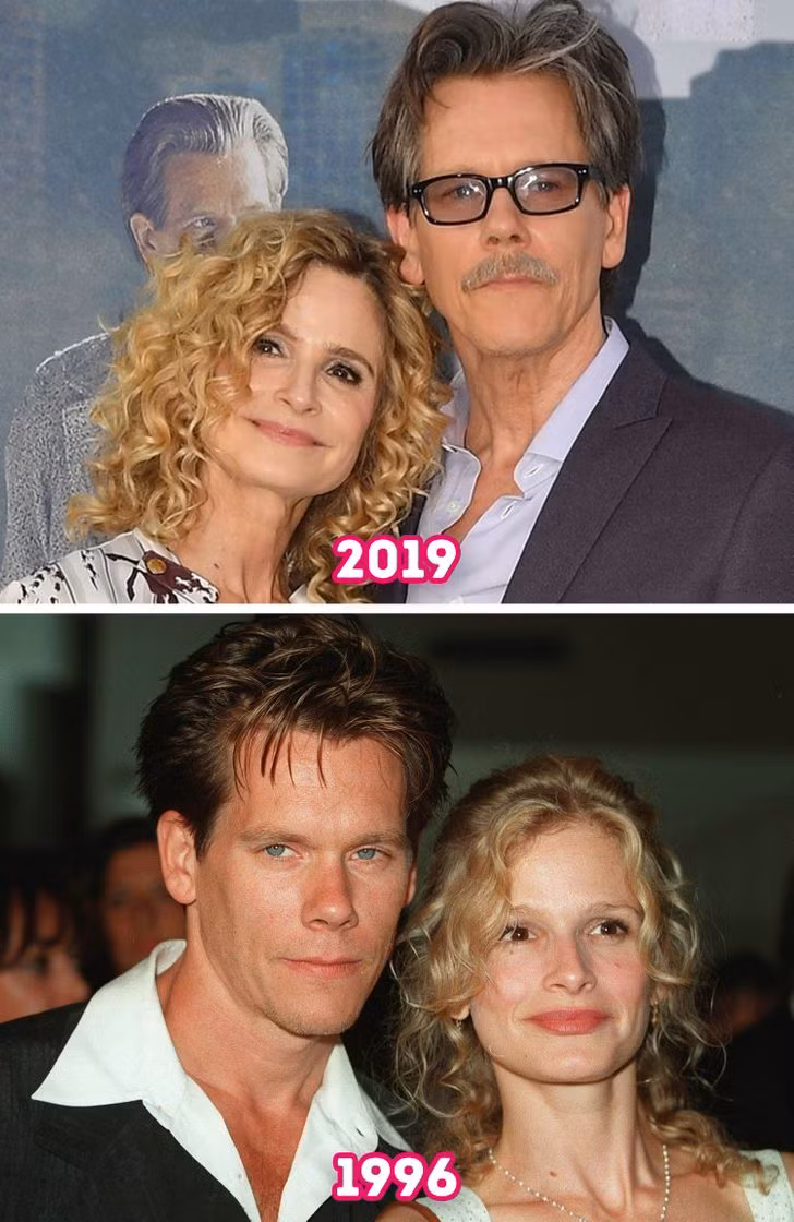 Kevin Bacon và Kyra Sedgwick.