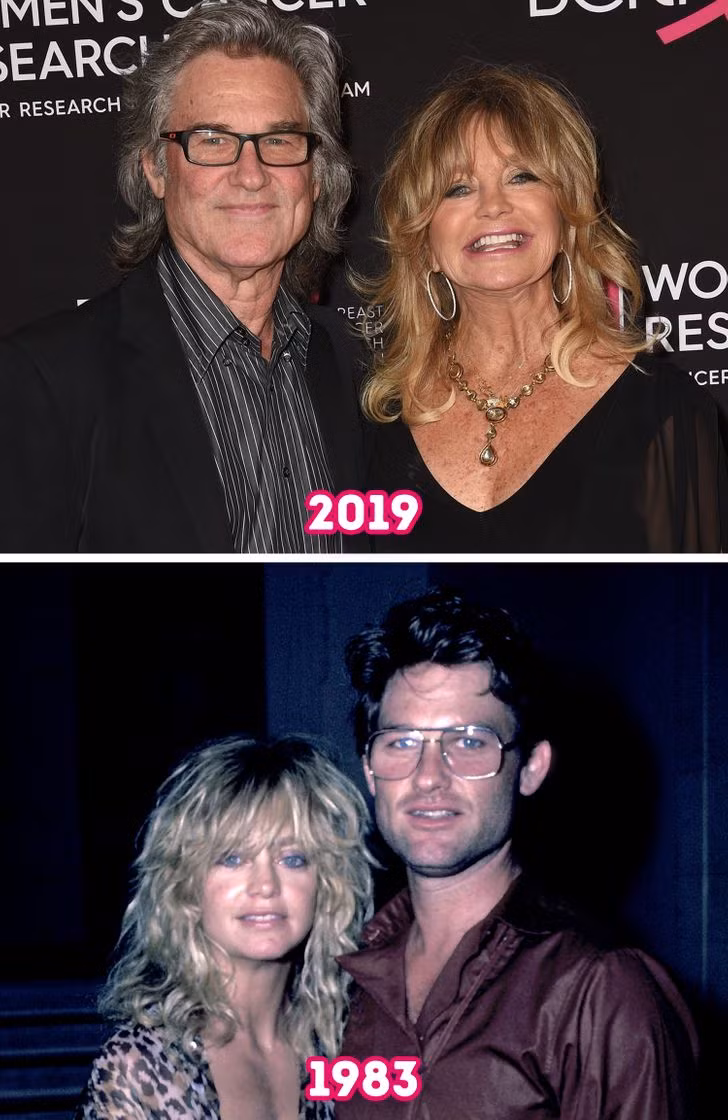 Goldie Hawn và Kurt Russell.