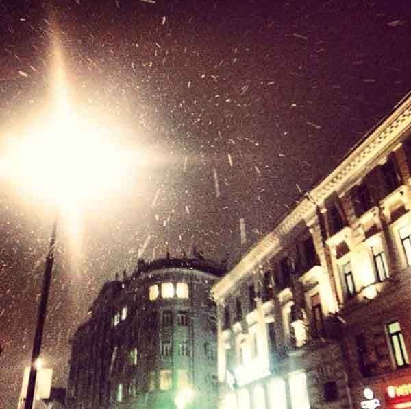 Tuyết đầu mùa phủ trắng thủ đô Nga hình ảnh 7 tuyet dau mua phu trang thu do nga hinh anh 7