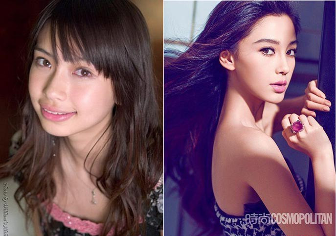 Giật mình nhan sắc Angelababy lúc mới vào nghề ảnh 1 Giật mình nhan sắc Angelababy lúc mới vào nghề ảnh 1