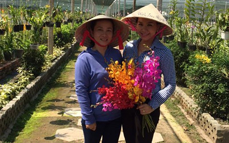 Nữ tỷ phú xinh đẹp với vườn lan Huyền Thoại hình ảnh 2 nu ty phu xinh dep voi vuon lan huyen thoai hinh anh 2