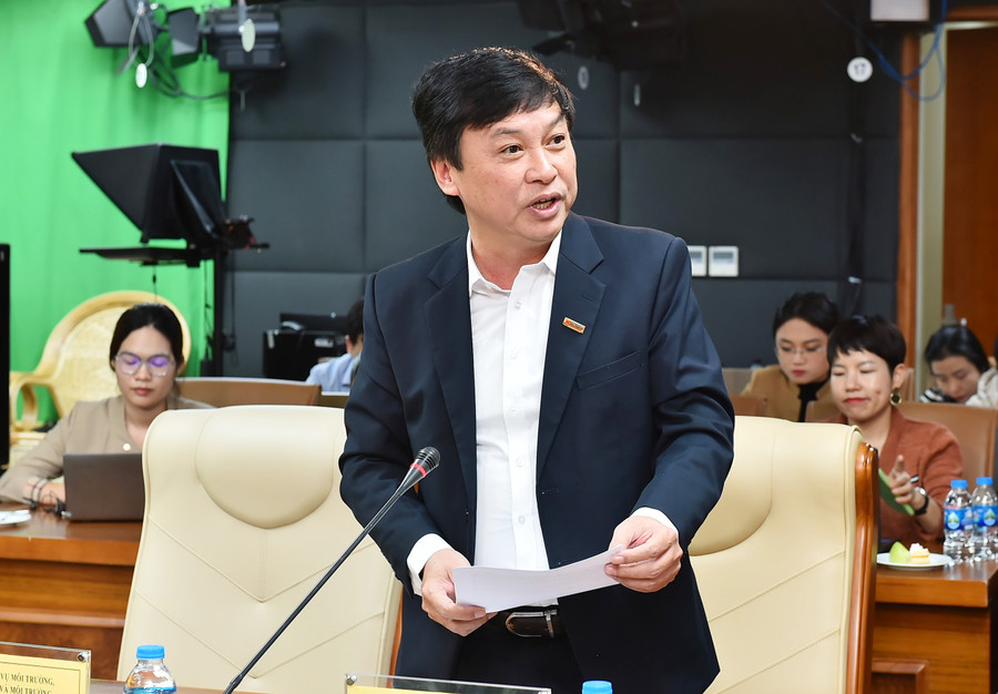 Phó Tổng Biên tập Báo Đại biểu Nhân dân Lê Thanh Kim phát biểu. Ảnh: Trần Hiệp. Phó Tổng Biên tập Báo Đại biểu Nhân dân Lê Thanh Kim phát biểu. Ảnh: Trần Hiệp.