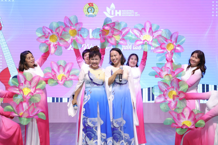 Tiết mục thể hiện đầy tự tin, truyền cảm hứng mang tính chuyên nghiệp, lôi cuốn ban giám khảo và khán giả.