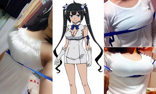 Phụ nữ Nhật sốt với trào lưu nâng ngực bằng ruy băng - 1