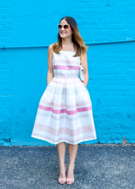 10 kieu dam du tiec xinh lung linh ban nen sam ngay trong he 2016 - Anh 3