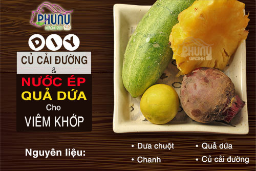 Viem khop an gi, cach tri viem khop, lam sinh to tri viem khop