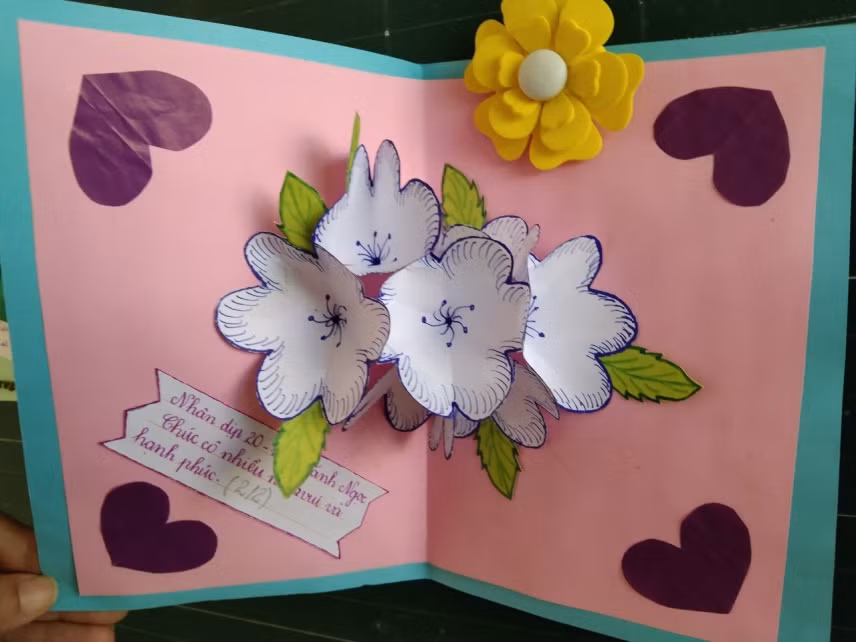 Những tấm thiệp gửi gắm yêu thương tới thầy cô ảnh 4