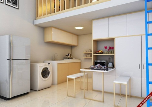 Phòng trọ 20m2 chẳng khác gì căn hộ cao cấp sau khi được thiết kế lại - Ảnh 4